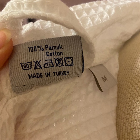 100% Turkish Cotton Bath Robe - Picture 3 of 5